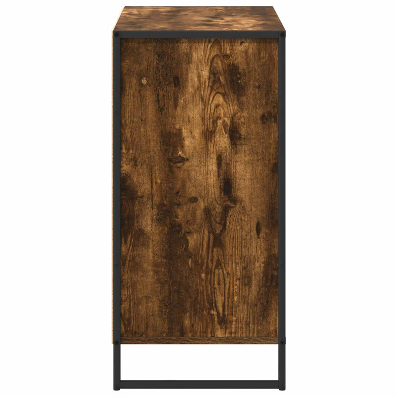 Szafka boczna Dąb dymny 79 x 36 x 75 cm Materiał drewnopochodny