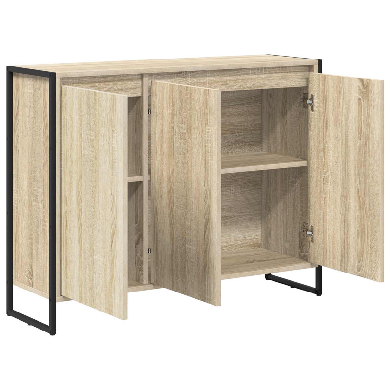 Szafka boczna Sonoma 96,5 x 30 x 75 cm Materiał drewnopochodny