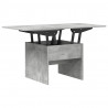 Stolik kawowy Betonowy szary 55 x 54,5 x 45 cm