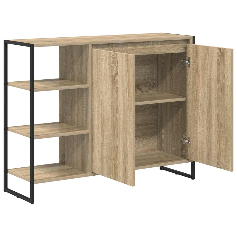 Szafka boczna Sonoma 96.5 x 30 x 75 cm Materiał drewnopochodny