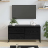 Szafka pod telewizor z szufladą Czarny Dąb 100 x 36 x 49.5 cm