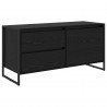 Szafka pod telewizor z szufladą Czarny Dąb 100 x 36 x 49.5 cm