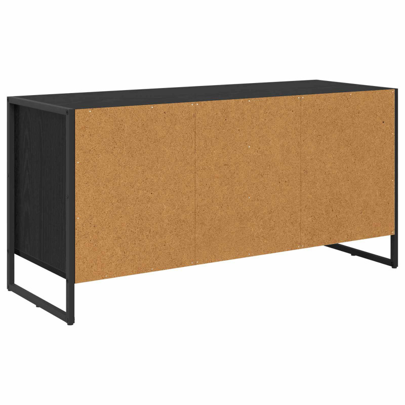 Szafka pod telewizor z szufladą Czarny Dąb 100 x 36 x 49.5 cm