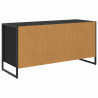 Szafka pod telewizor z szufladą Czarny Dąb 100 x 36 x 49.5 cm