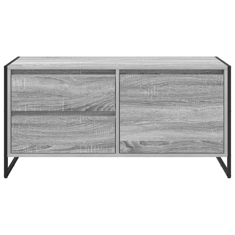 Szafka pod telewizor z szufladą Szary Sonoma 100 x 36 x 49.5 cm