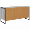 Szafka pod telewizor z szufladą Szary Sonoma 100 x 36 x 49.5 cm
