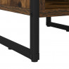 Stolik nocny 2 pcs Dąb Dymny 39.5 x 30 x 50 cm