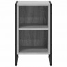 Stolik nocny Szary Sonoma 39.5 x 30 x 50 cm