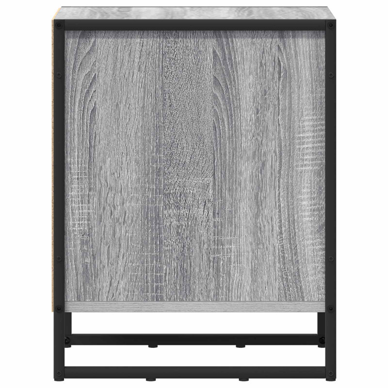 Stolik nocny Szary Sonoma 39.5 x 30 x 50 cm