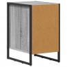 Stolik nocny Szary Sonoma 39.5 x 30 x 50 cm