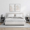 Stolik nocny 2 pcs Szary Sonoma 39.5 x 30 x 50 cm