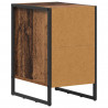 Stolik nocny 2 pcs Stare drewno 39.5 x 30 x 50 cm