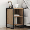 Stolik nocny 2 pcs Dąb rzemieślniczy 39.5 x 30 x 50 cm