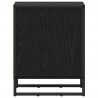 Stolik nocny 2 pcs Czarny Dąb 39,5 x 30 x 50 cm