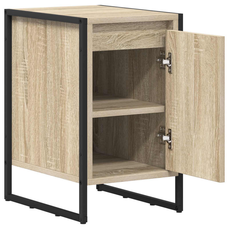 Stolik nocny Sonoma 39,5 x 30 x 50 cm Materiał drewnopochodny