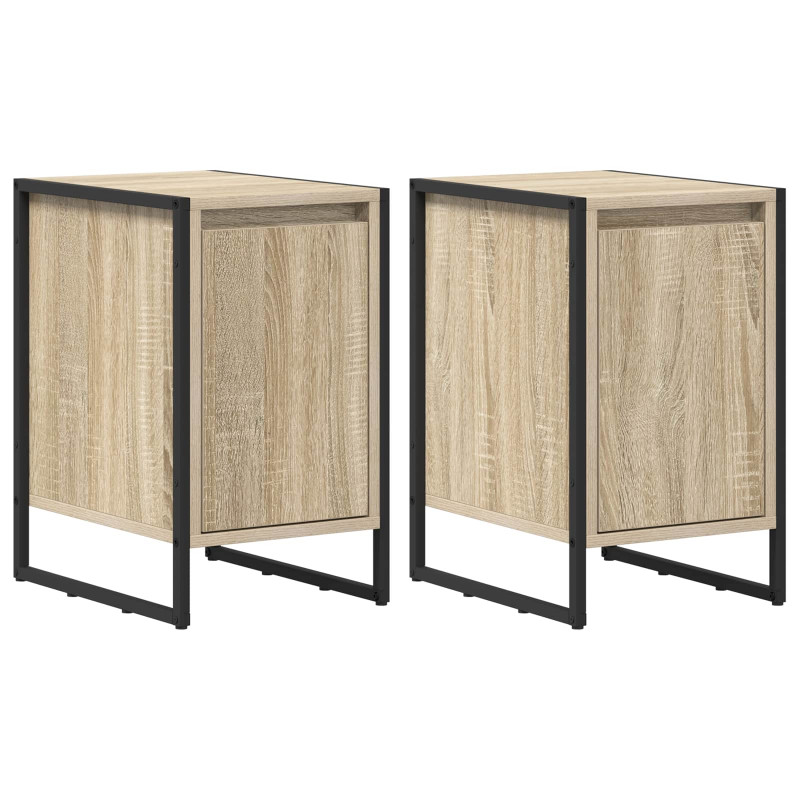Stolik nocny 2 pcs Sonoma 39,5 x 30 x 50 cm