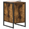 Stolik nocny 2 pcs Dąb dymny 39,5 x 30 x 50 cm