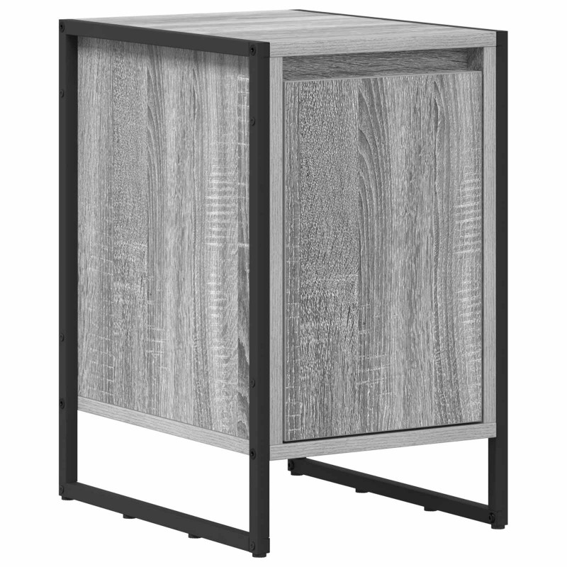 Stolik nocny Szary Sonoma 39,5 x 30 x 50 cm