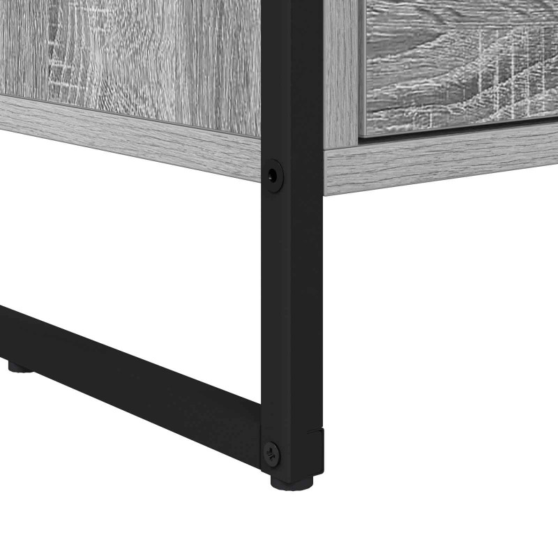 Stolik nocny 2 pcs Szary Sonoma 39,5 x 30 x 50 cm
