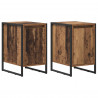 Stolik nocny 2 pcs Stare drewno 39,5 x 30 x 50 cm