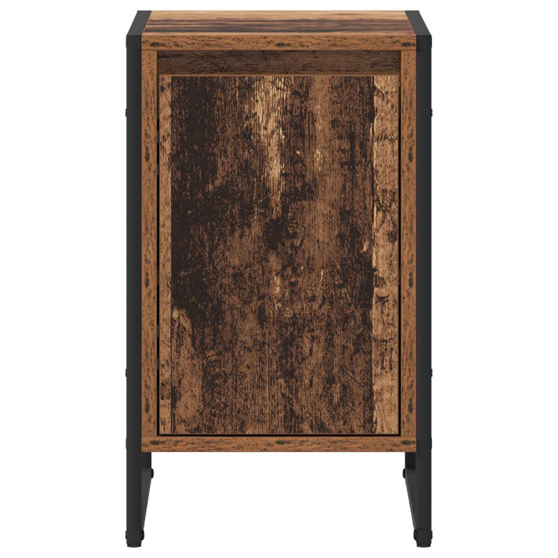 Stolik nocny 2 pcs Stare drewno 39,5 x 30 x 50 cm