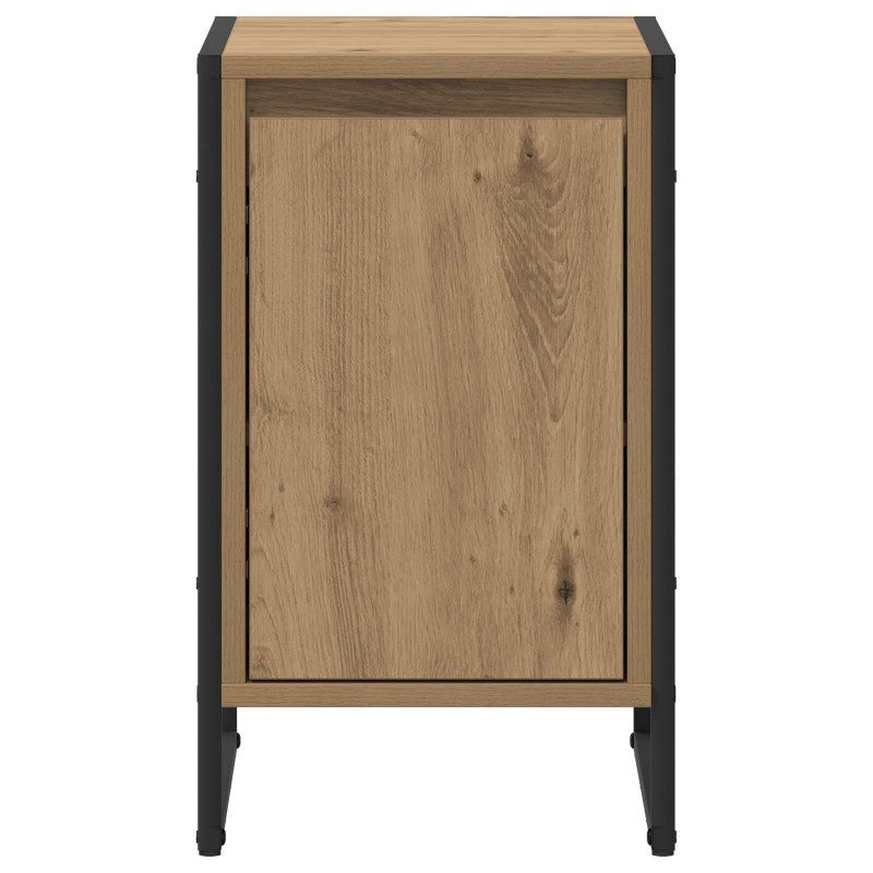 Stolik nocny 2 pcs Dąb rzemieślniczy 39,5 x 30 x 50 cm