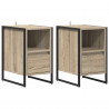 Stolik nocny z szufladą 2 pcs Sonoma 39,5 x 30 x 50 cm