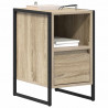 Stolik nocny z szufladą 2 pcs Sonoma 39,5 x 30 x 50 cm