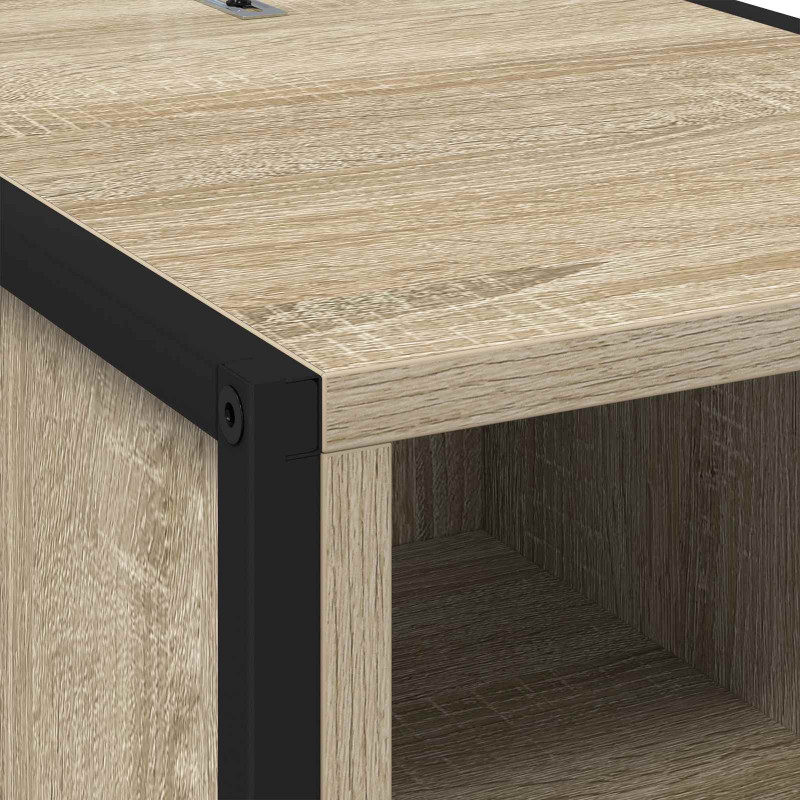 Stolik nocny z szufladą 2 pcs Sonoma 39,5 x 30 x 50 cm