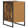 Stolik nocny z szufladą 2 pcs Dąb dymny 39,5 x 30 x 50 cm