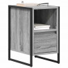 Stolik nocny z szufladą 2 pcs Szary Sonoma 39,5 x 30 x 50 cm