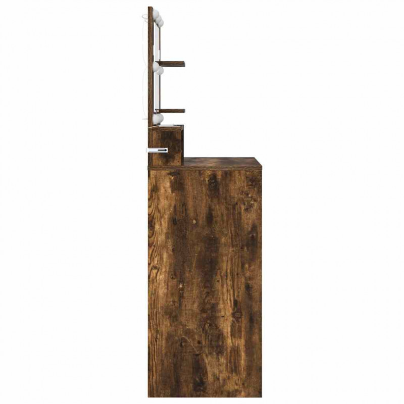 Toaletki do sypialni z szufladą Dąb wędzony 80 x 39,6 x 135 cm