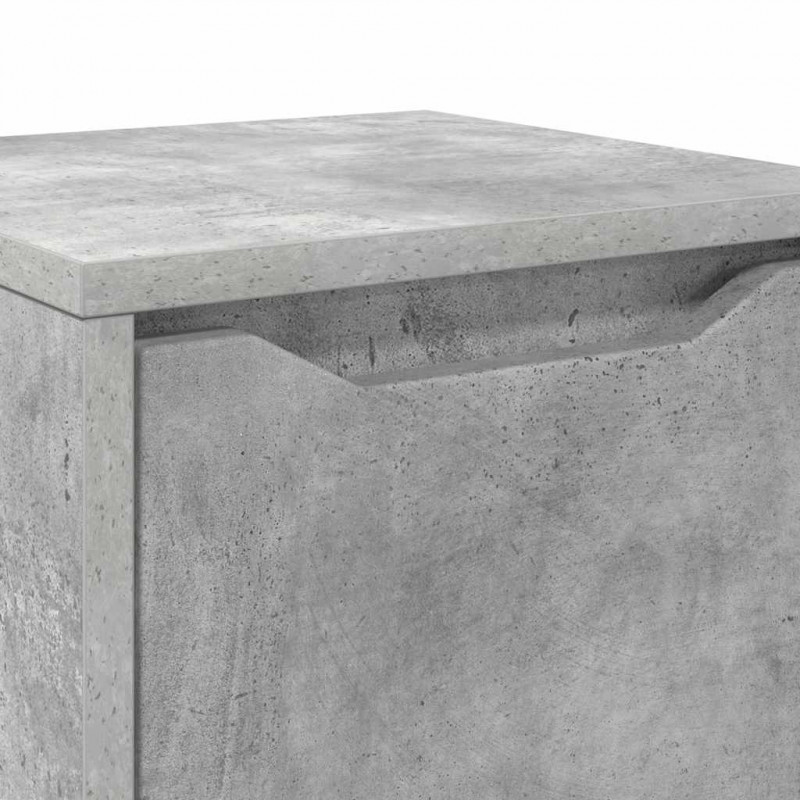 Szafka Łazienkowa z szufladą Betonowy szary 30,5 x 30 x 101 cm