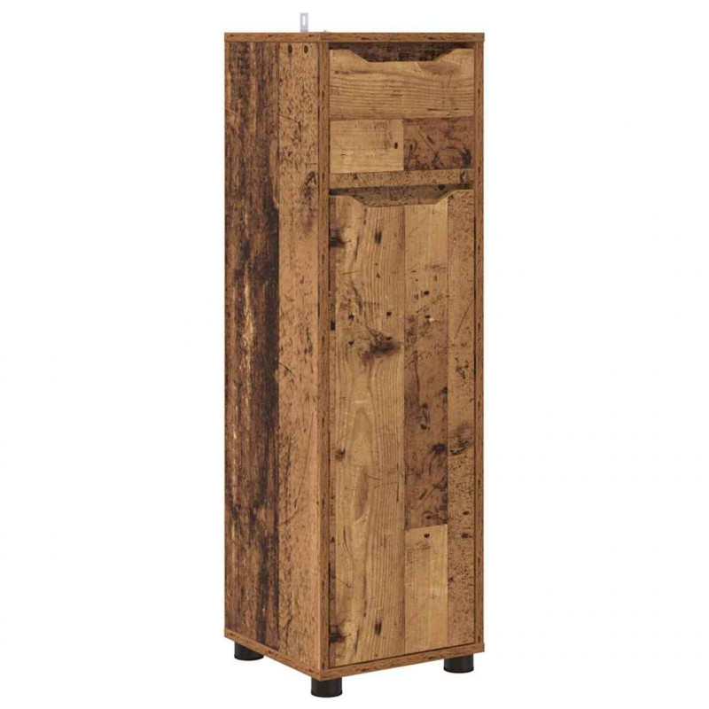 Szafka Łazienkowa z szufladą Stare drewno 30,5 x 30 x 101 cm