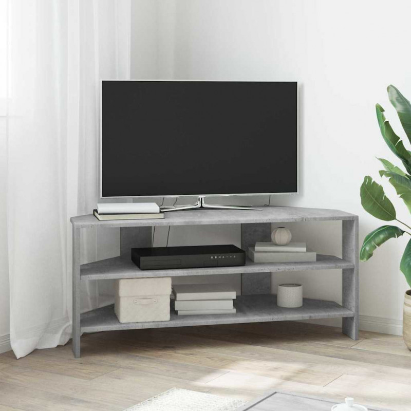 RogowaSzafkanaTelewizor Betonowy szary 102x40,5x45cm