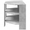 RogowaSzafkanaTelewizor Betonowy szary 102x40,5x45cm
