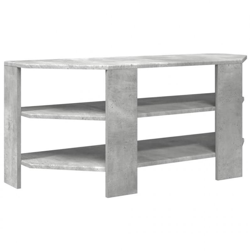 RogowaSzafkanaTelewizor Betonowy szary 102x40,5x45cm