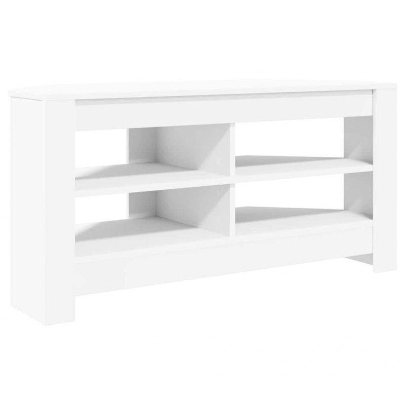 RogowaSzafkanaTelewizor Biały 102 x 40,5 x 45 cm