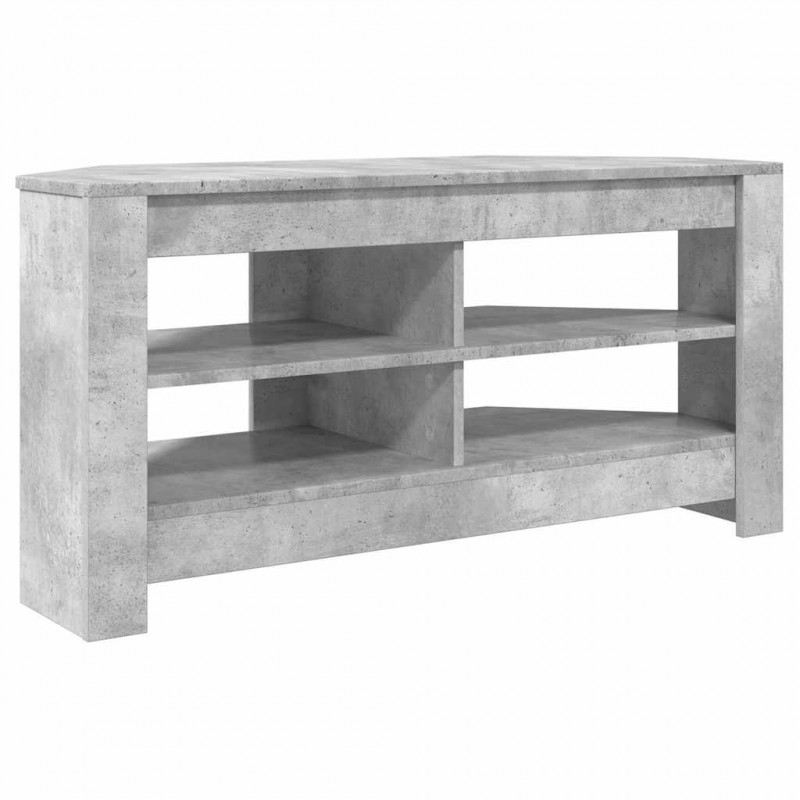 RogowaSzafkanaTelewizor Betonowy szary 102 x 40,5 x 45 cm