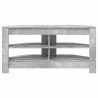 RogowaSzafkanaTelewizor Betonowy szary 102 x 40,5 x 45 cm