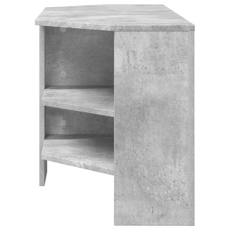 RogowaSzafkanaTelewizor Betonowy szary 102 x 40,5 x 45 cm
