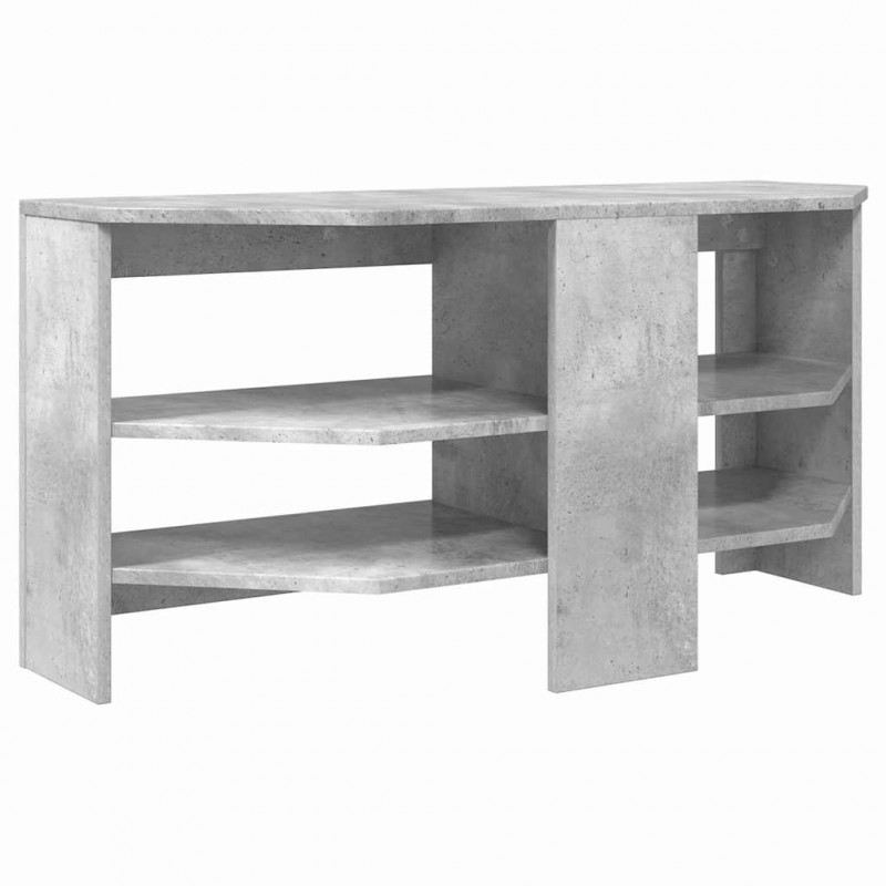 RogowaSzafkanaTelewizor Betonowy szary 102 x 40,5 x 45 cm