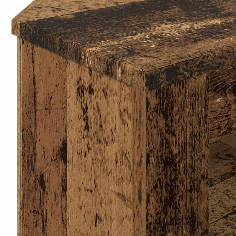 RogowaSzafkanaTelewizor Stare drewno 102 x 40,5 x 45 cm