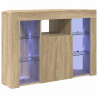 Kątowa szafka LED pod telewizor Dąb Sonoma 100x40x68cm
