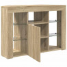 Kątowa szafka LED pod telewizor Dąb Sonoma 100x40x68cm