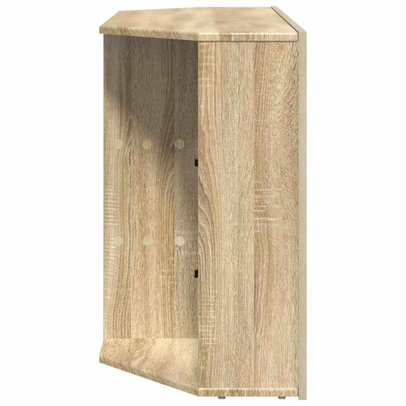 Kątowa szafka LED pod telewizor Dąb Sonoma 100x40x68cm