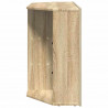 Kątowa szafka LED pod telewizor Dąb Sonoma 100x40x68cm