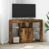 Kątowa szafka LED pod telewizor Dąb wędzony 100x40x68cm