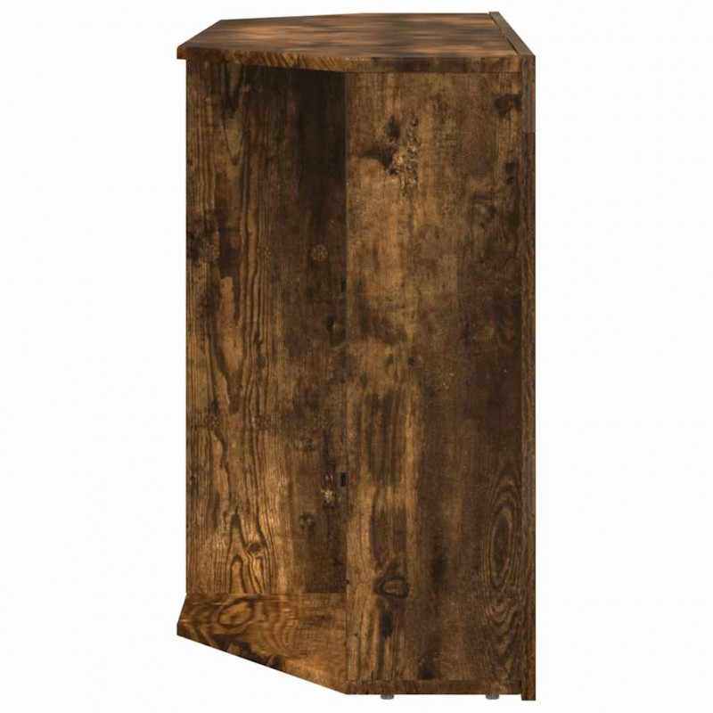 Kątowa szafka LED pod telewizor Dąb wędzony 100x40x68cm