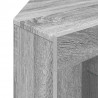 Kątowa szafka LED pod telewizor Szary Sonoma 100x40x68cm